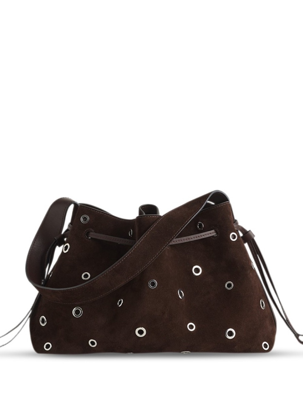 NWT Madewell Suede Bucket Grommet Bag - Picture 2 of 9